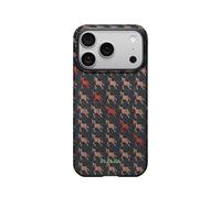 Funda para móvil Pitaka Ultra Fina Fibra de Aramida Negra Compatible con iPhone 17 Pro y 18 Pro MagSafe