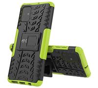 Funda para móvil Samsung Galaxy M52 5G con Soporte Protección 360 Grados 2 en 1 Carcasa Dura Resistente Antigolpes Protectora Heavy Duty Rugged Armor Case (Samsung Galaxy M52 5G, Verde)