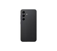 Funda para móvil Samsung Vegan Leather Case Cover PU cuero negra para Galaxy S24