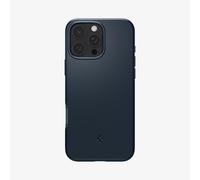 Funda para móvil SPIGEN Thin Fit MagFit tipo cover policarbonato azul oscuro compatible MagSafe para iPhone 16 Pro