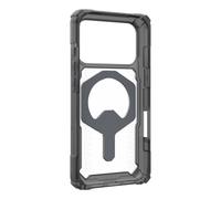 Urban Armor Gear Plasma XTE Case para Apple iPhone 17 Pro Kickstand Funda (Carga inalámbrica/magnética, Puede Abrir, protección contra caídas de 6 Metros) Ceniza/Titanio