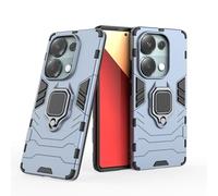 Funda para móvil Xiaomi Redmi Note 13 Pro 4G / Poco M6 Pro 4G Carcasa Magnética Anillo Imán Antigolpes Resistente Rígida Dura [Absorción Golpes] (Xiaomi Redmi Note 13 Pro 4G/Poco M6 Pro, Azul Marino)