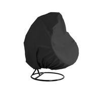 Funda Para Muebles De Exterior Funda for silla colgante Protector solar Columpio de jardín al aire libre impermeable for muebles asiento ratán(Black,230x200cm)
