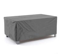Funda para muebles de exterior para mesas y sillas de patio con correas de cierre de clic seguro, cierre de cordón inferior y hebillas de pierna resistentes al viento (200 x 160 x 70 cm)