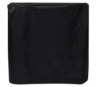 Funda para Muebles de Jardín 210d de Tela Oxford Negra | Plegable, Resistente al Viento E, Tacto Suave, para Exterior y Parrilla