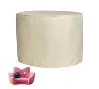 Funda para muebles de jardín, cubierta impermeable para mesa al aire libre, tela Oxford 420D resistente a los rayos UV, protector de mesa de patio a prueba de polvo, protector de mesa de jardín