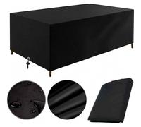Funda para muebles de jardín de 200 x 100 x 75 cm, impermeable, de tela Oxford, resistente al viento, a los rayos UV y al frío.