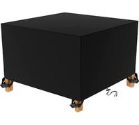 Funda para Muebles de Jardín Exterior Impermeable Funda Mesa Jardin 600D Funda Protectora para Conjuntos de Muebles Cuadrada Anti-UV Anti Viento para Muebles de Exterior 100x100x100cm