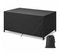 Funda para muebles de jardín Impermeable 784D Resistente 200 x 110 x 85 cm | Funda impermeable muebles de jardín invierno mesa de patio 420D resistente a desgarros cortavientos