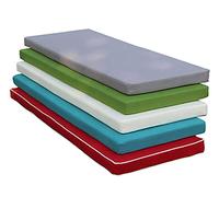 Funda para Muebles de Patio, Antideslizante, de 5 cm de Grosor, cojín para Banco de jardín con Cremallera, Ideal para Columpios de 2 y 4 plazas, para Uso en Exteriores e