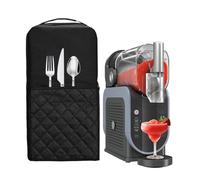 Funda para Ninja SLUSHi Máquina de Bebidas Heladas, Funda protectora a prueba de polvo, impermeable, varios bolsillos para Ninja FS301EU Accesorios Compatible con Sorbechera (Negro)