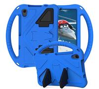 Funda para niños compatible con Huawei MediaPad M5 Lite 8 pulgadas/MatePad T8 8 pulgadas funda para tablet funda a prueba de golpes, asa soporte funda protectora con correa para hombro(azul)