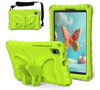 Funda para niños compatible con Lenovo Tab One de 8.7 pulgadas/K9 TB305FU (2025), ligera, a prueba de golpes, funda protectora resistente de EVA con correa para el hombro, bonita funda de mariposa