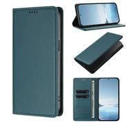 Funda para Nokia G21/G11 Flip Case, Magnética Funda de Cuero Funda para Nokia G21/G11 Funda Protectora Billetera Tarjetero Estuche Estuche Funda para Teléfono Móvil, Verde