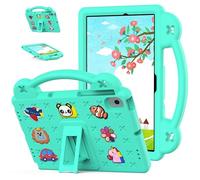 Funda para Nokia T20 (versión 2021, modelo TA-1392 TA-1394 TA-1397) de 10.4 pulgadas, apta para niños, asa con soporte, dibujos animados de bricolaje, funda protectora ligera de espuma EVA a prueba de