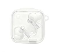 Funda para Nothing Ear3 True Wireless Earbuds, funda de silicona suave con llavero, juego de limpieza, juego de protección (transparente)