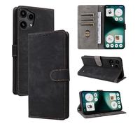 Funda para Nothing Phone 3A Lite, [Tecnología de Bloqueo RFID] Fundas de Billetera, Funda Nothing Phone 3A Lite con [Soporte]-Negro