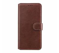 Funda para OnePlus Ace 3V, a prueba de golpes, con cierre magnético, función de soporte de visualización, funda para portátil OnePlus Ace 3V con tarjetero, color marrón