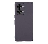 Funda para Oneplus Nord 2T,Diseño de Grano Elevado en la Superficie,Protección Anti caídas,Anti Huellas Dactilares,Anti arañazos,Apariencia de imitación de Cuero de plástico Suave-Grey