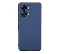 Funda para Oneplus Nord 2T,Diseño de Grano Elevado en la Superficie,Protección Anti caídas,Anti Huellas Dactilares,Anti arañazos,Apariencia de imitación de Cuero de plástico Suave-Blue