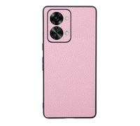 Funda para Oneplus Nord 2T,Diseño de Grano Elevado en la Superficie,Protección Anti caídas,Anti Huellas Dactilares,Anti arañazos,Apariencia de imitación de Cuero de plástico Suave-Pink