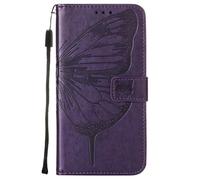 Funda para OnePlus Nord 4 5G de piel de primera calidad, a prueba de golpes, diseño de libro, cierre magnético, función atril, protección completa, compatible con OnePlus Nord 4 5G, color morado 2