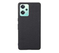 Funda para Oneplus Nord CE2 Lite,Diseño de Grano Elevado en la Superficie,Protección Anti caídas,Anti Huellas Dactilares,Anti arañazos,Apariencia de imitación de Cuero de plástico Suave-Black