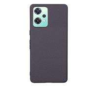 Funda para Oneplus Nord CE2 Lite,Diseño de Grano Elevado en la Superficie,Protección Anti caídas,Anti Huellas Dactilares,Anti arañazos,Apariencia de imitación de Cuero de plástico Suave-Grey