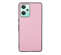 Funda para Oneplus Nord CE2 Lite,Diseño de Grano Elevado en la Superficie,Protección Anti caídas,Anti Huellas Dactilares,Anti arañazos,Apariencia de imitación de Cuero de plástico Suave-Pink