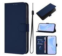 Funda para OnePlus Nord CE3 Lite 5G, a prueba de golpes, de piel, con absorción de golpes, con soporte para tarjetas, funda protectora abatible para OnePlus Nord CE3 Lite 5G, color azul tibetano