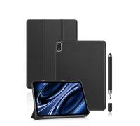 Funda para Oneplus Pad 4 (12,3 pulgadas) | Funda Folio de piel sintética texturizada Premium,Powfix Protección integral Slim-Fit Anti-arañazos, soporte multiángulo, para trabajo y lectura, negro