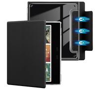 Funda para Onyx Boox Go Color 7 (Gen I/II, 2024/2025)/Boox Go 7 B/W (2025), Boox Go 7 con cierre magnético desmontable, apagado y encendido automático, cubierta trasera delgada de TPU transparente a