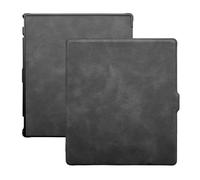 Funda para Onyx Boox Go Color 7 (Gen II/Gen I 2025/2024) /Boox Go 7 B/W/Boox Page/Boox Galileo Funda de piel sintética Smart Slim con apagado automático/encendido y correa de mano (negro)