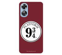 Funda para OPPO A17 Oficial de Harry Potter Anden 9 3/4 para Proteger tu móvil. Carcasa para OPPO de Silicona Flexible con Licencia Oficial de Harry Potter