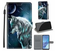 Funda para OPPO A53 2020 / A53s / A33 / A32 - Carcasa Libro con Tapa de Cuero Piel, Wallet Case Flip Cover con Kickstand y Cierre Magnético - Compatible con OPPO A53 4G