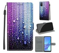 Funda para OPPO A53 2020 / A53s, Carcasa Libro con Tapa de Cuero Piel Wallet Case Flip Cover con Kickstand, Funda Libro OPPO A53 / A53s Carcasa Magnético Funda para OPPO A53 4G / A53s / A33 / A32
