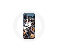 Funda para Oppo A53 - Nike - Logo Blanco - Flexible - Unisex - Protección para Smartphone