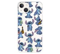Funda para OPPO A54 5G - A74 5G Oficial de Lilo & Stitch Patron Transparente para Proteger tu móvil. Carcasa para iPhone de Silicona Flexible con Licencia Oficial de Disney