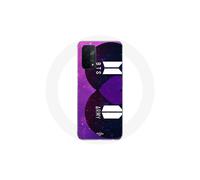 Funda para Oppo A54 5G logo de Bangtan Sonyeondan BTS y logo ARMY I Purple You