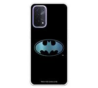 Funda para OPPO A54 5G - OPPO A74 5G Oficial de DC Comics Batman Logo Transparente para Proteger tu móvil. Carcasa para OPPO de Silicona Flexible