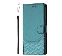 Funda para OPPO A6X 4G Cover, Flip Magnético Tapa Cuero Carcasa Protector con Bloqueo RFID [Ranuras Tarjetas] [Función Soporte] Antigolpes Case para OPPO A6X 4G, Verde