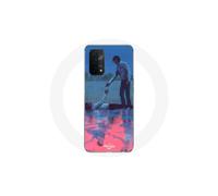 Funda para Oppo A74 5G Juego del Calamar Seong Gi hun Número 456 y Cho Sang woo Número 218