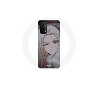 Funda para Oppo A74 5G - MANIACASE - Nakamura Rio - Flexible - Anime Assassination Classroom - Blanco