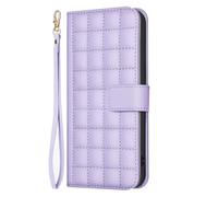 Funda para OPPO A78 4G, a prueba de golpes, piel sintética de alta calidad, con relieve, función atril, ranuras para tarjetas, funda protectora para OPPO A78 4G, color morado claro