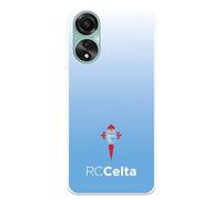 Funda para OPPO A78 4G del RC Celta Escudo Fondo Degradado tansparente para Proteger tu móvil. Carcasa de Silicona Flexible con Licencia Oficial RC Celta