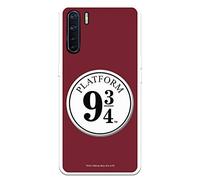 Funda para OPPO A91 Oficial de Harry Potter Anden 9 3/4 para Proteger tu móvil. Carcasa para OPPO de Silicona Flexible con Licencia Oficial de Harry Potter.