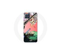 Funda para Oppo A93 Yamato y Zoro Póster de Anime One Piece