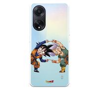 Funda para OPPO A98 5G Oficial de Dragon Ball Goten y Trunks Fusión para Proteger tu móvil. Carcasa para OPPO de Silicona Transparente Flexible con Licencia Oficial de Dragon Ball