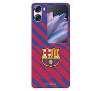 Funda para Oppo Find N2 Flip del FC Barcelona BarÇa Escudo transparente