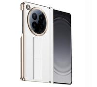 Funda para OPPO Find N6, Cuero Genuino Case Wristband Soporte